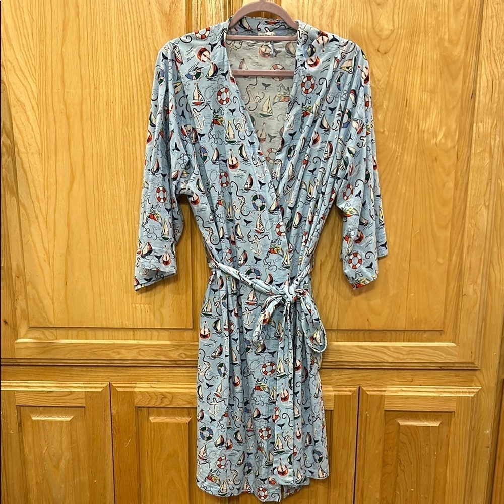 Vera Bradley Sailboat Nautical Robe - Picture 2 of 10